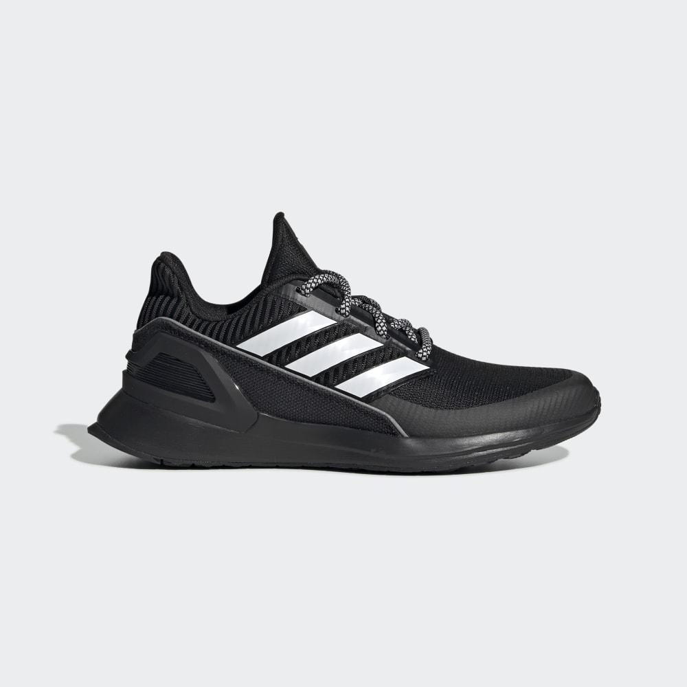 Adidas Boys' RapidaRun Running Shoes Black/White/Black Ireland EE7638